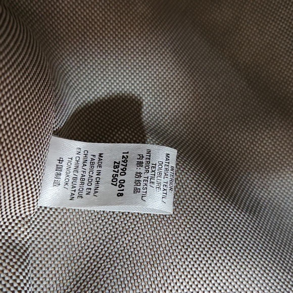 Fossil Rachel Large Brown Gold Key Leather Shoulder Tote Bag 12x17" - Picture 8 of 9